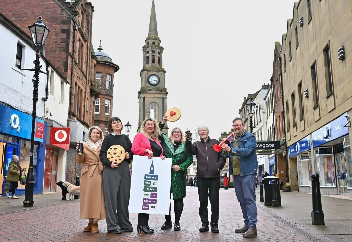 🎉 Almost &pound;100,000 secured for a new arts project in Falkirk town centre

Falkirk Delivers, in partnership with Artlink Central, has secured almost &pound;100,000 of National Lottery funding through Creative Scotland to deliver Falkirk: From Pl