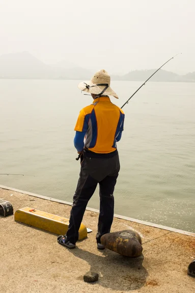 Fisherman in Mokpo, South Korea