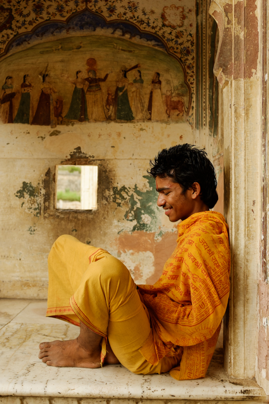 Vijay / Galtaji - Jaipur, India / May 2014