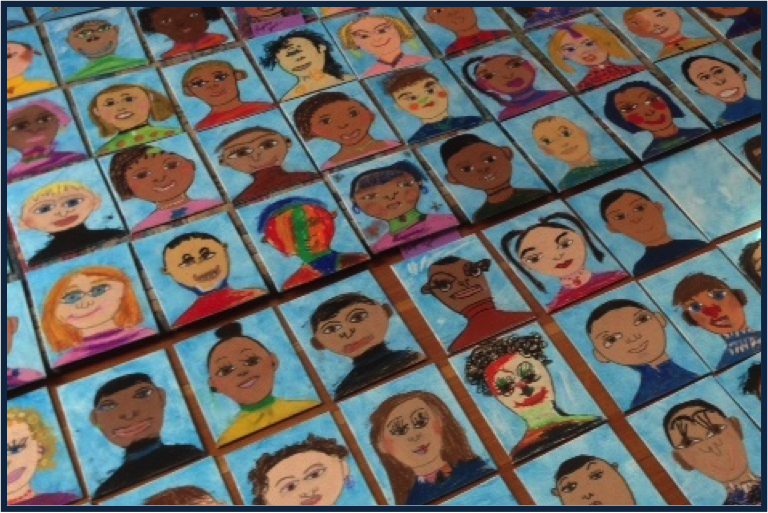 Geraldine's hosts Faces of Hawthorne student art exhibit