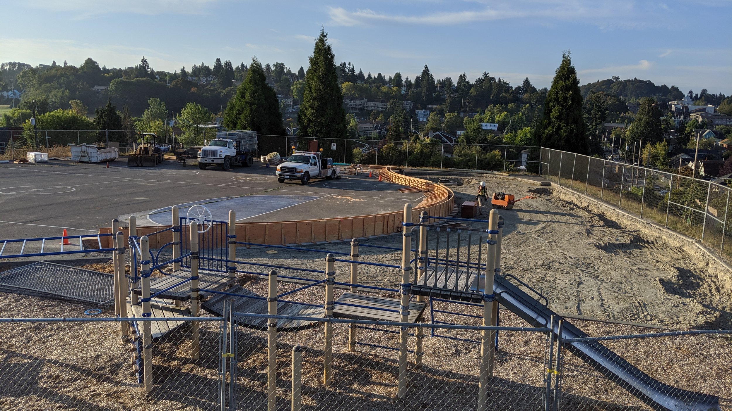 9-5-2019 - Getting ready to pour the concrete