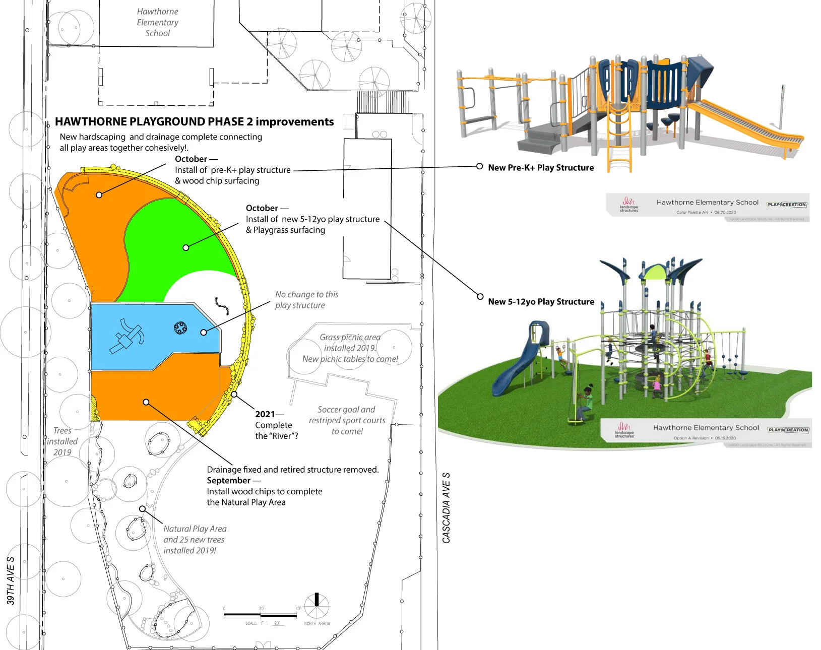 Playground work party October 17th, 24th &amp; 25th