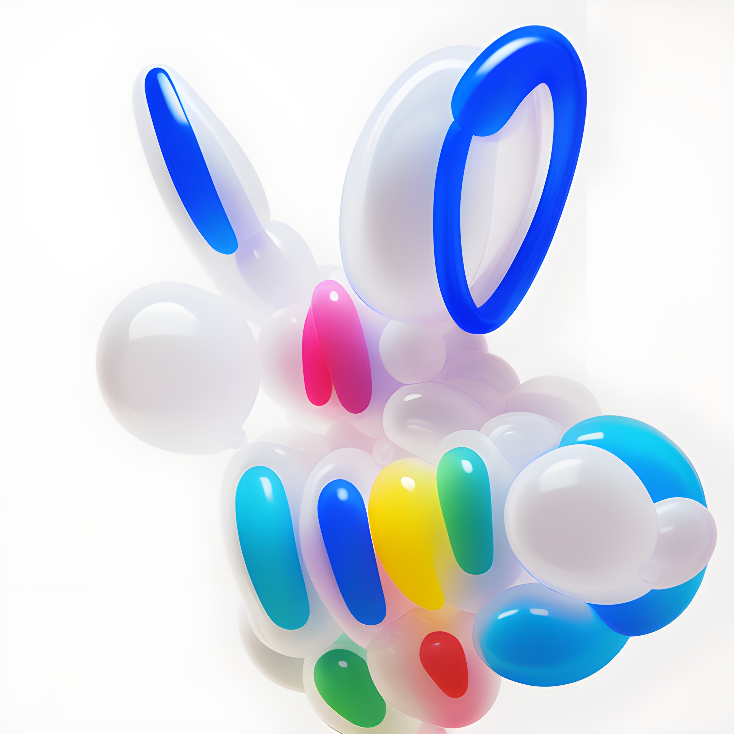 made from  inflated plastic and  balloons on a white background -6.png
