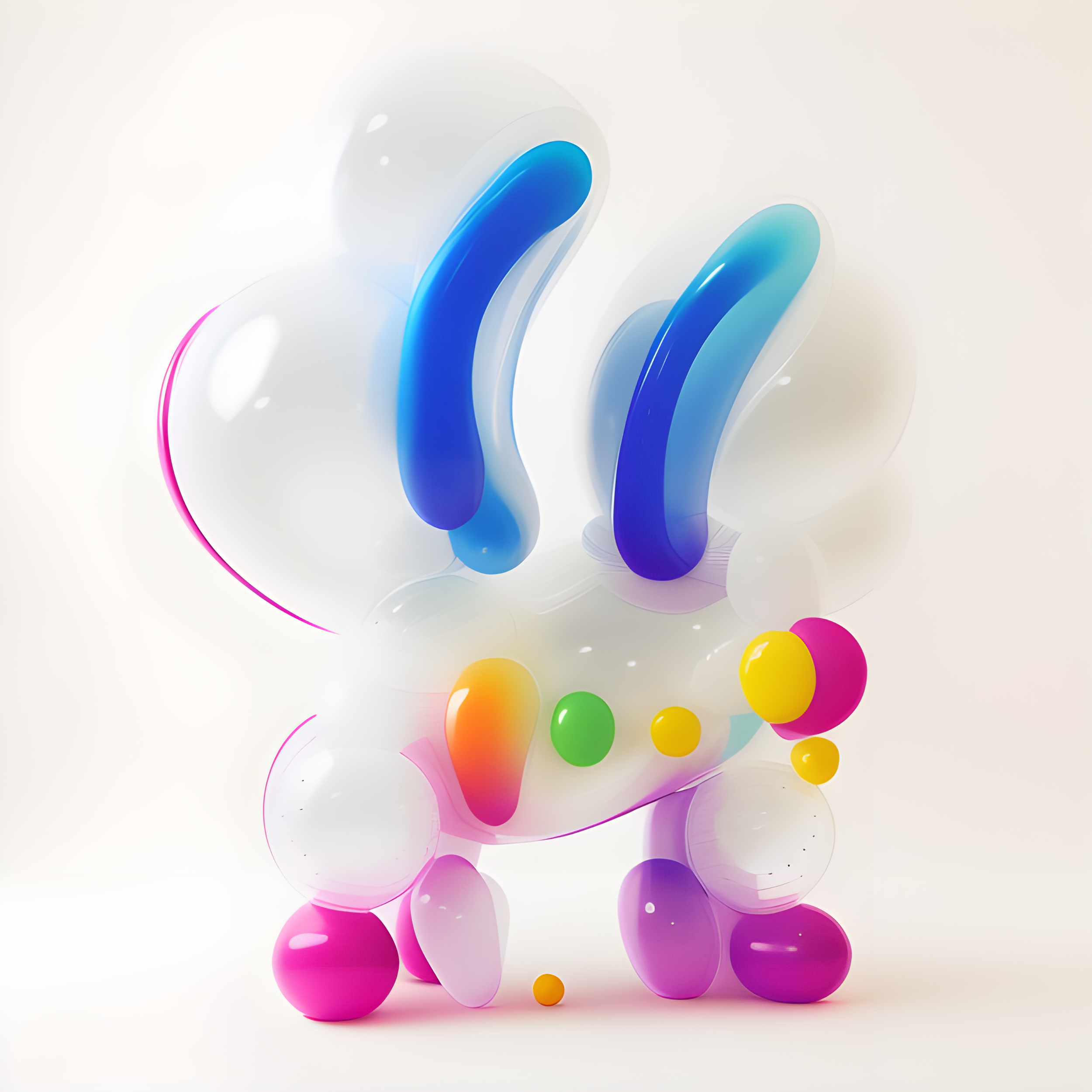 made from  inflated plastic and  balloons on a white background -26.png