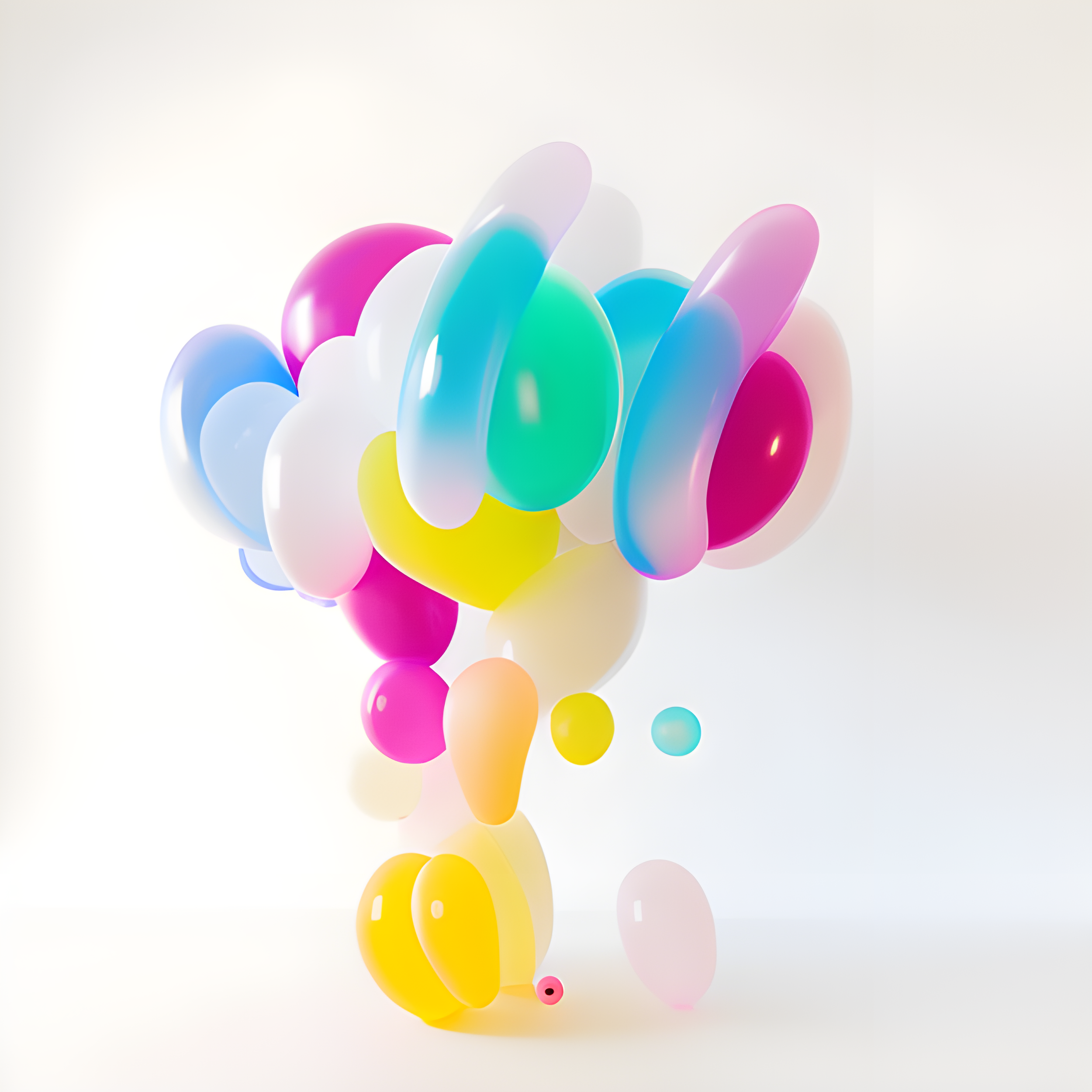 made from  inflated plastic and  balloons on a white background -27.png