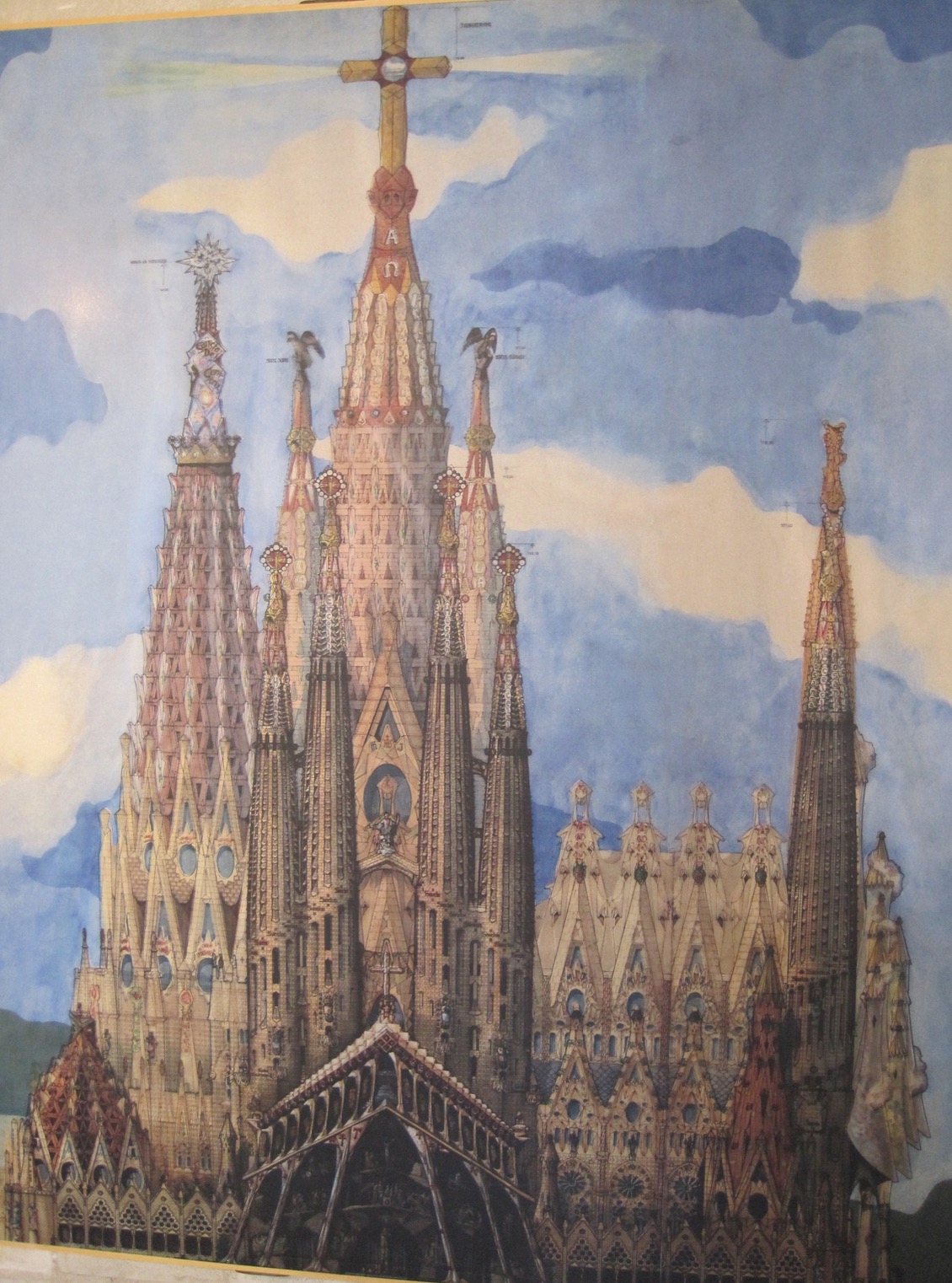 An artist’s impression of what the completed building will look like…