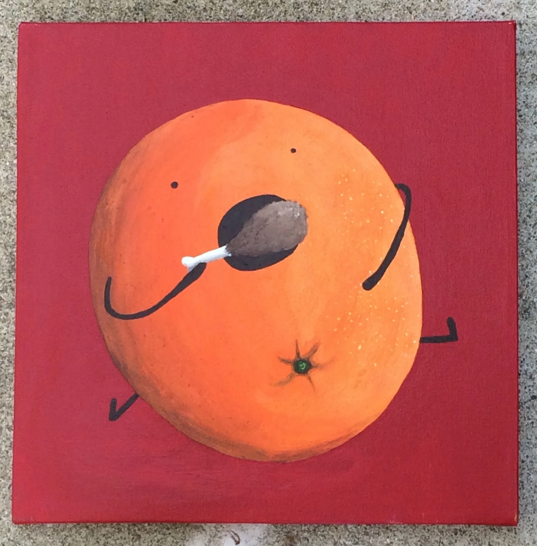 Oranges are gluttonous