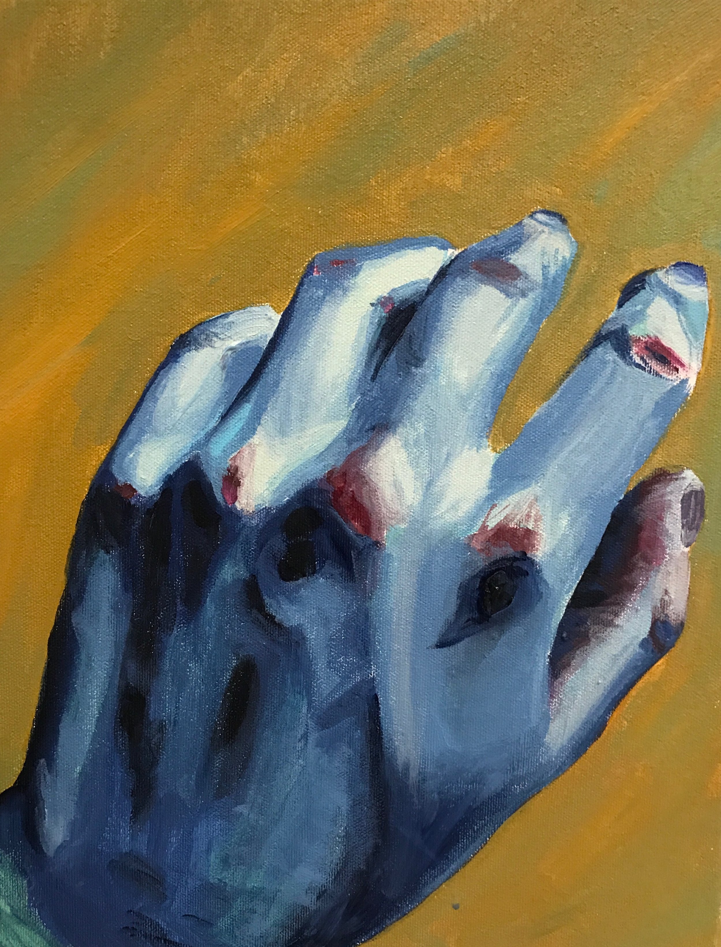 Blue Hand