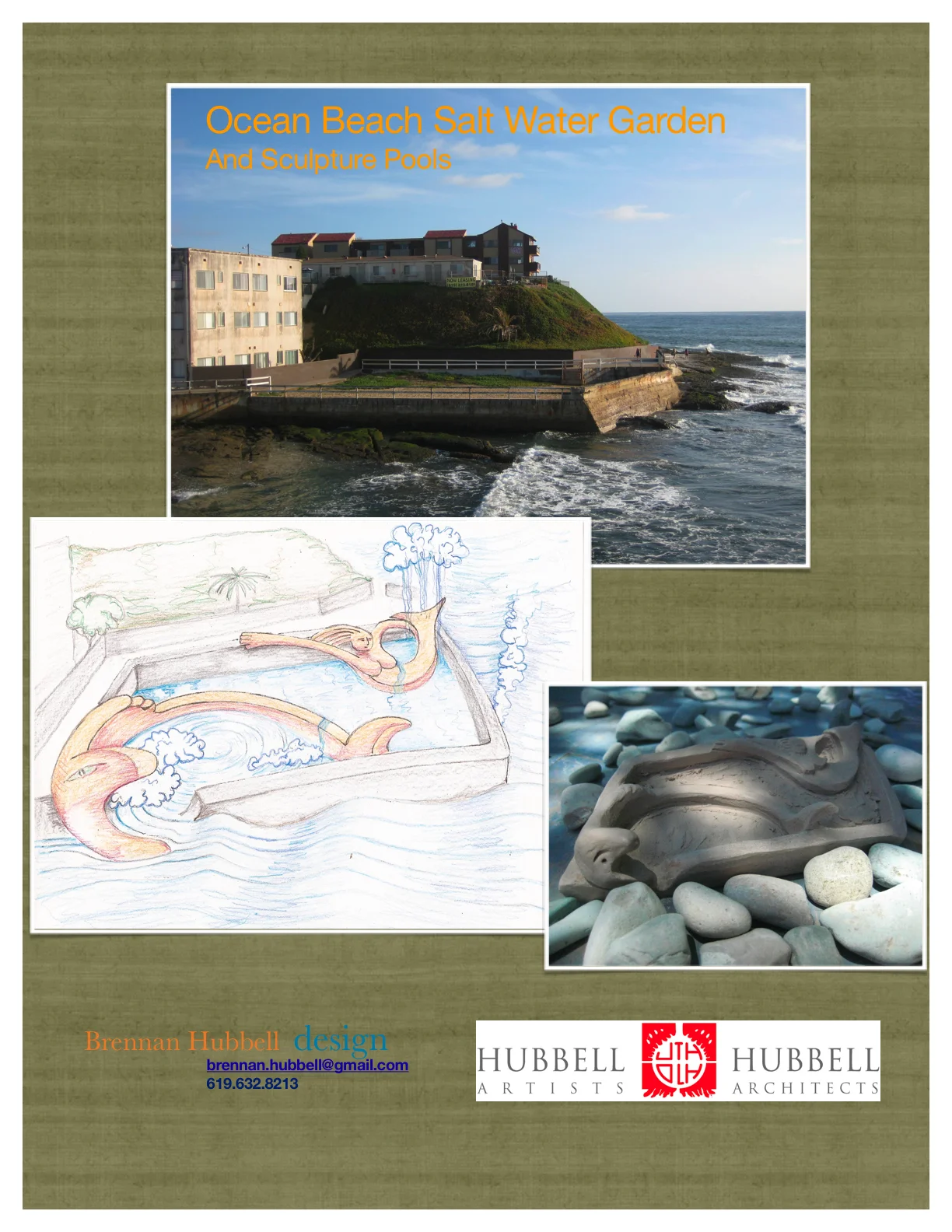 A proposal I made for a marine garden at the old salt water pool location in Ocean Beach, San Diego