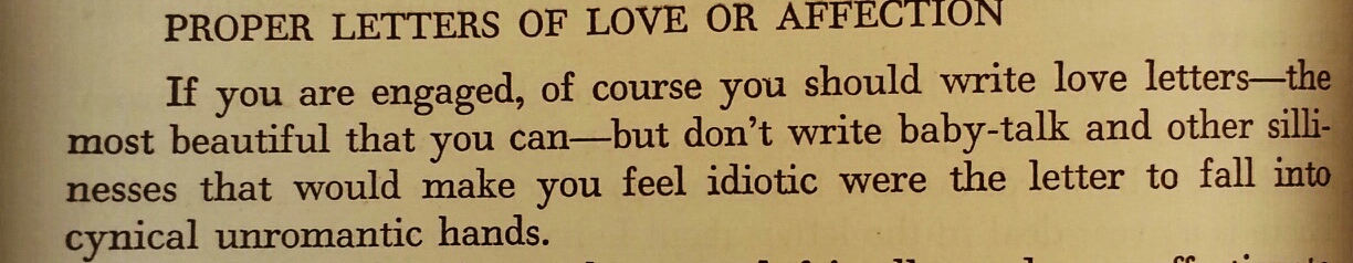 Etiquette by Emily Post (1945)