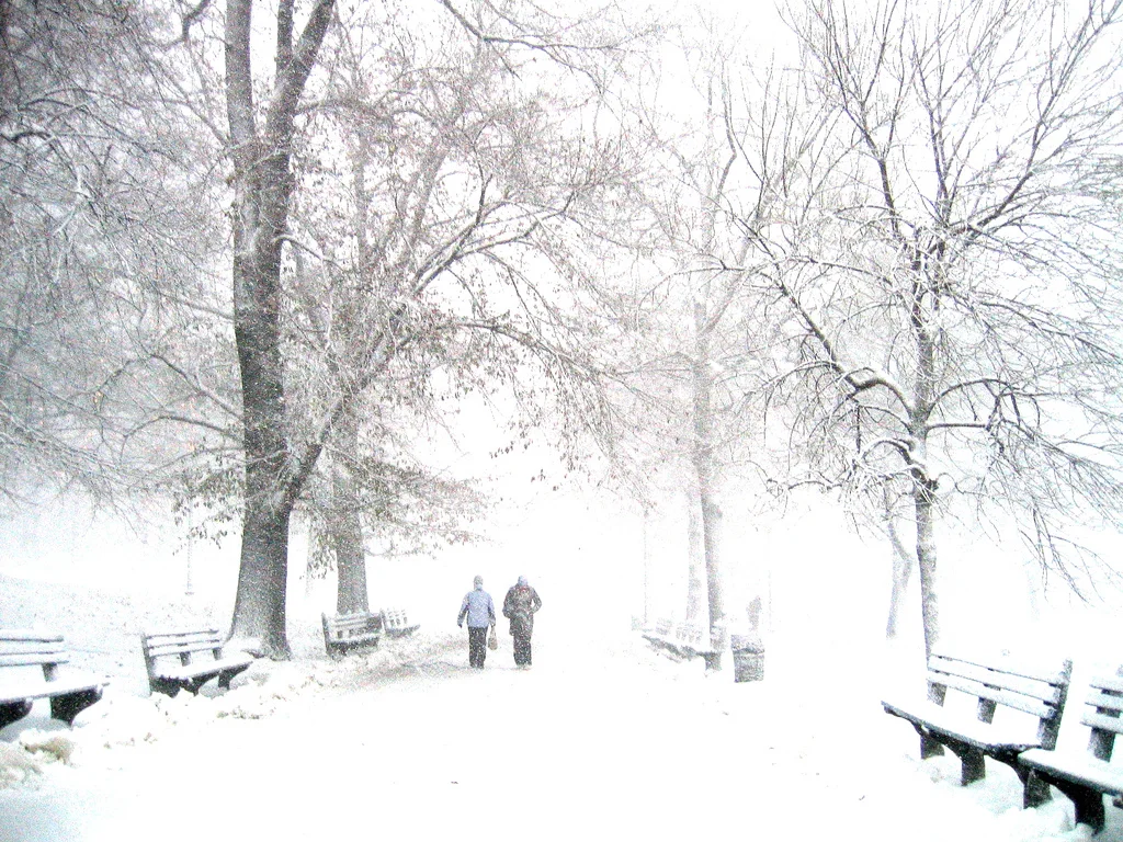 Boston: How it looks in my memory... and also in reality. You're so cold, Boston! 