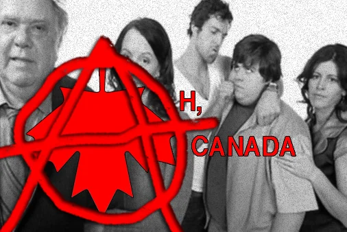Canada is mocked, but does a fine job with the mocking on sitcoms like Less Than Kind .