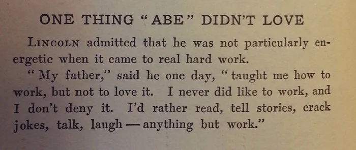 Abe Lincoln's Jokes by Max Stein (1943)