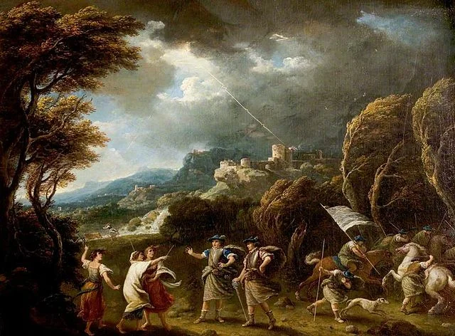 Macbeth and the Witches , Francesco Zuccarelli