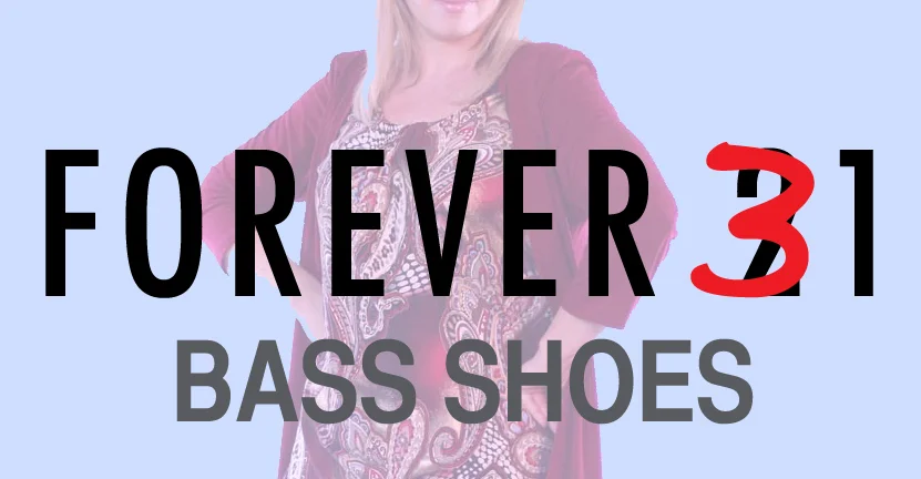 Bass has shoes that are cool and age appropriate, but beware the pairs that make you look all-ages or aged.