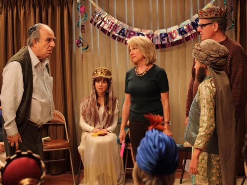 Dealing with a regret from a teen Purim pageant. Such a TV drama cliché.