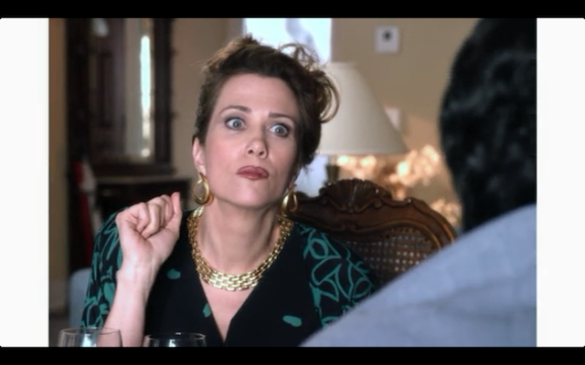 Kristen Wiig as Lucille Bluth, circa 1982.
