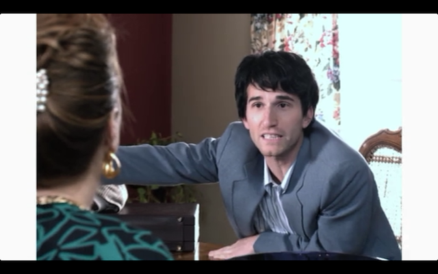 Max Winkler (son of Henry Winkler, a.k.a. Barry Zuckerkorn) as Barry Zuckerkorn, circa 1982.