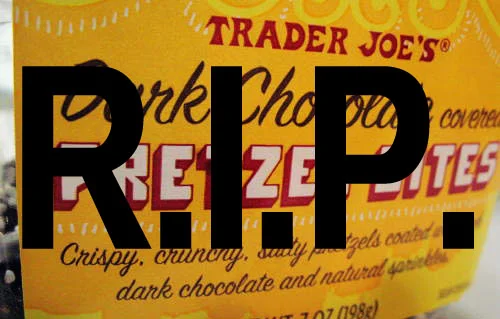 RIP-roduct: Trader Joe’s Dark Chocolate Pretzel Bites