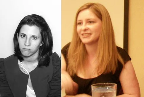 Rachel Vincent and Rachel Vincent (Credit: left: author’s own; right: Flickr user terryballard , used with Creative Commons)