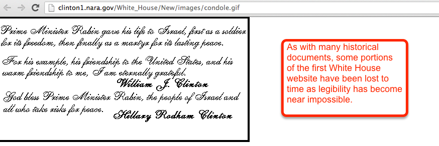 The First White House Website is Still Online — The Airship