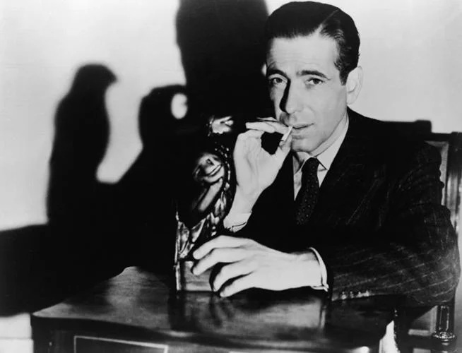 Humphrey Bogart as Sam Spade in The Maltese Falcon