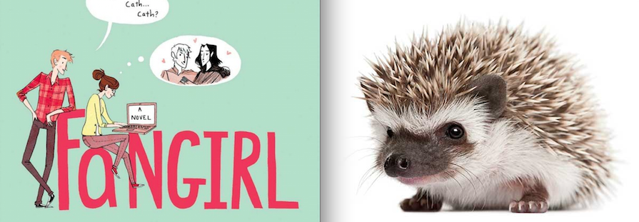 Fangirl by Rainbow Rowell and Clementine the Hedgehog.png
