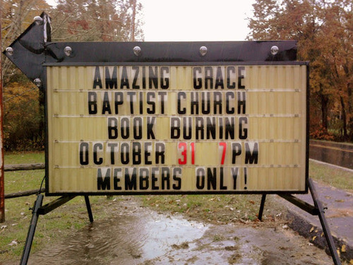 10 Modern Day Book Burnings