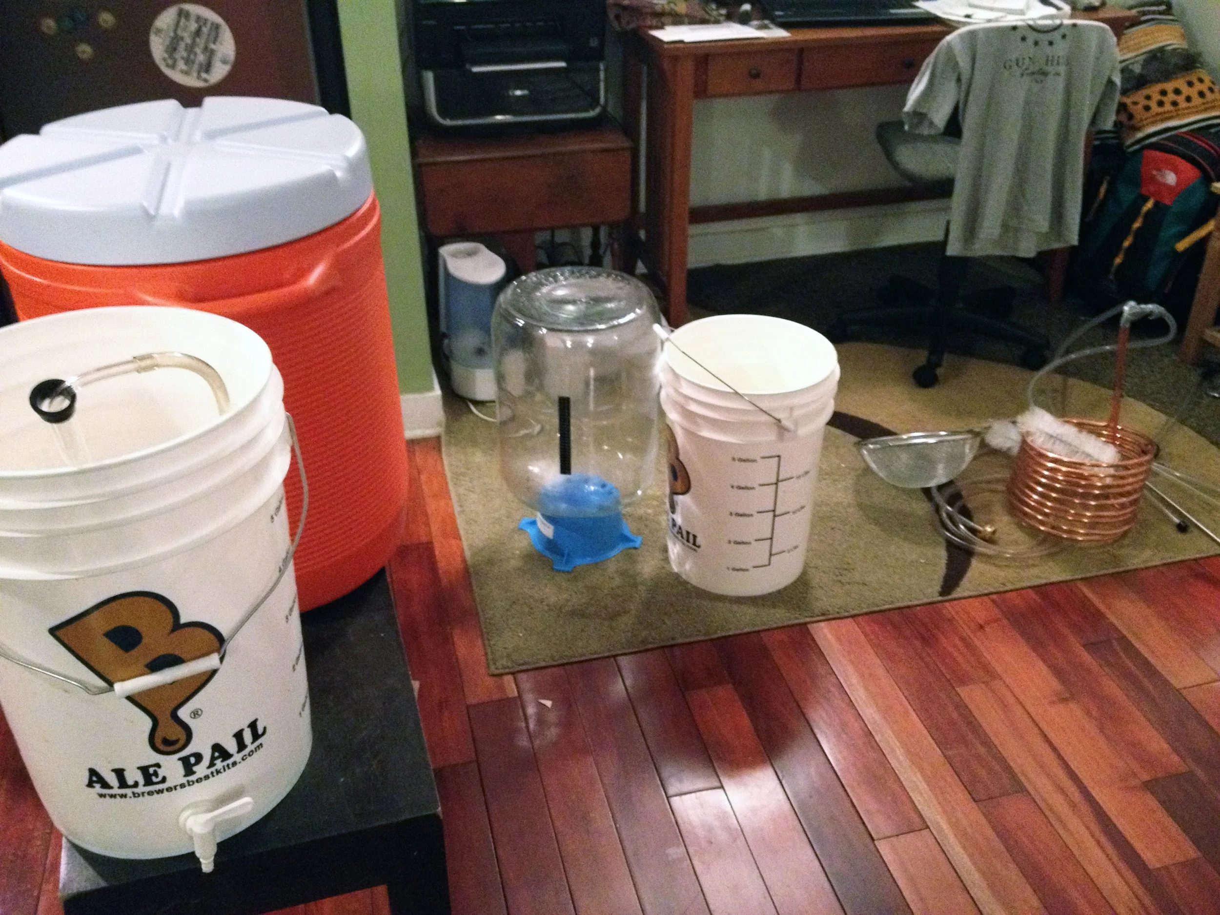 Max's home brewery