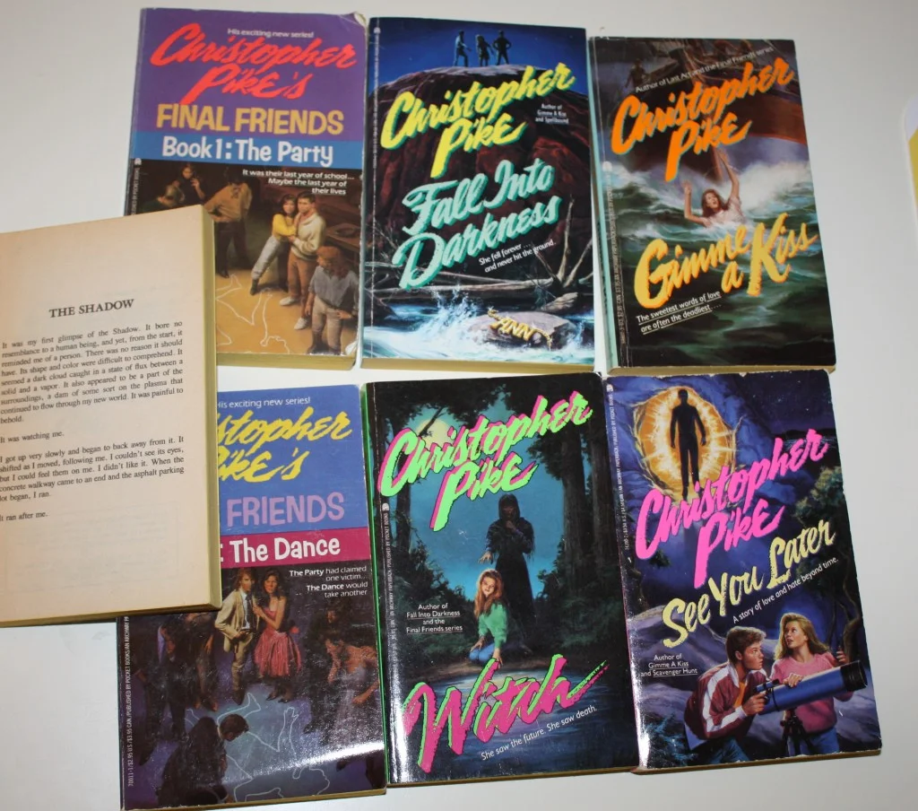 Christopher Pike novels (via Naked Thanks )