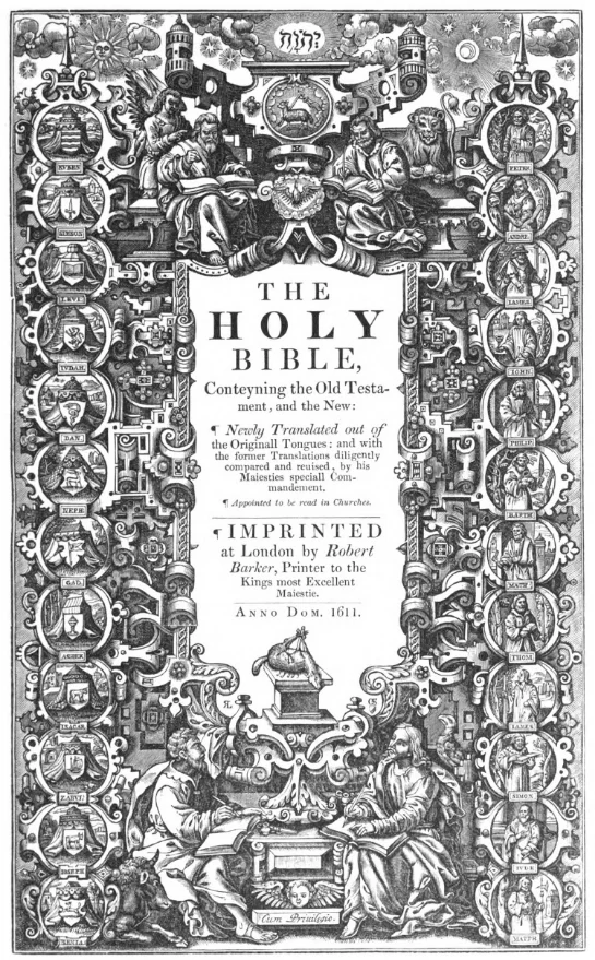 The Bible (via The Official King James Bible Online )