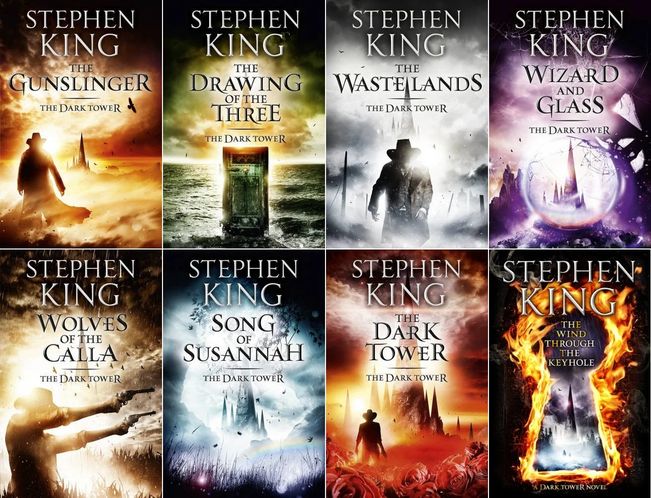 The Dark Tower series by Stephen King (via The Fire Wire )