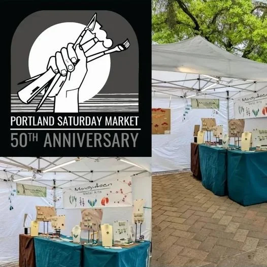 June 22nd and 29th I’ll be selling at the Portland Saturday Market.