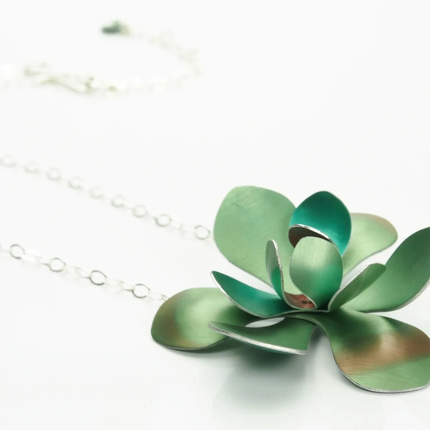 I am slowly discontinuing my Sedums jewelry collection as my inventory sells out. Some are currently available on AllenMetalArts.com and @albertastreetgallery, but the best place to see them will be this weekend at&nbsp;the Northwest Jewelry and Meta