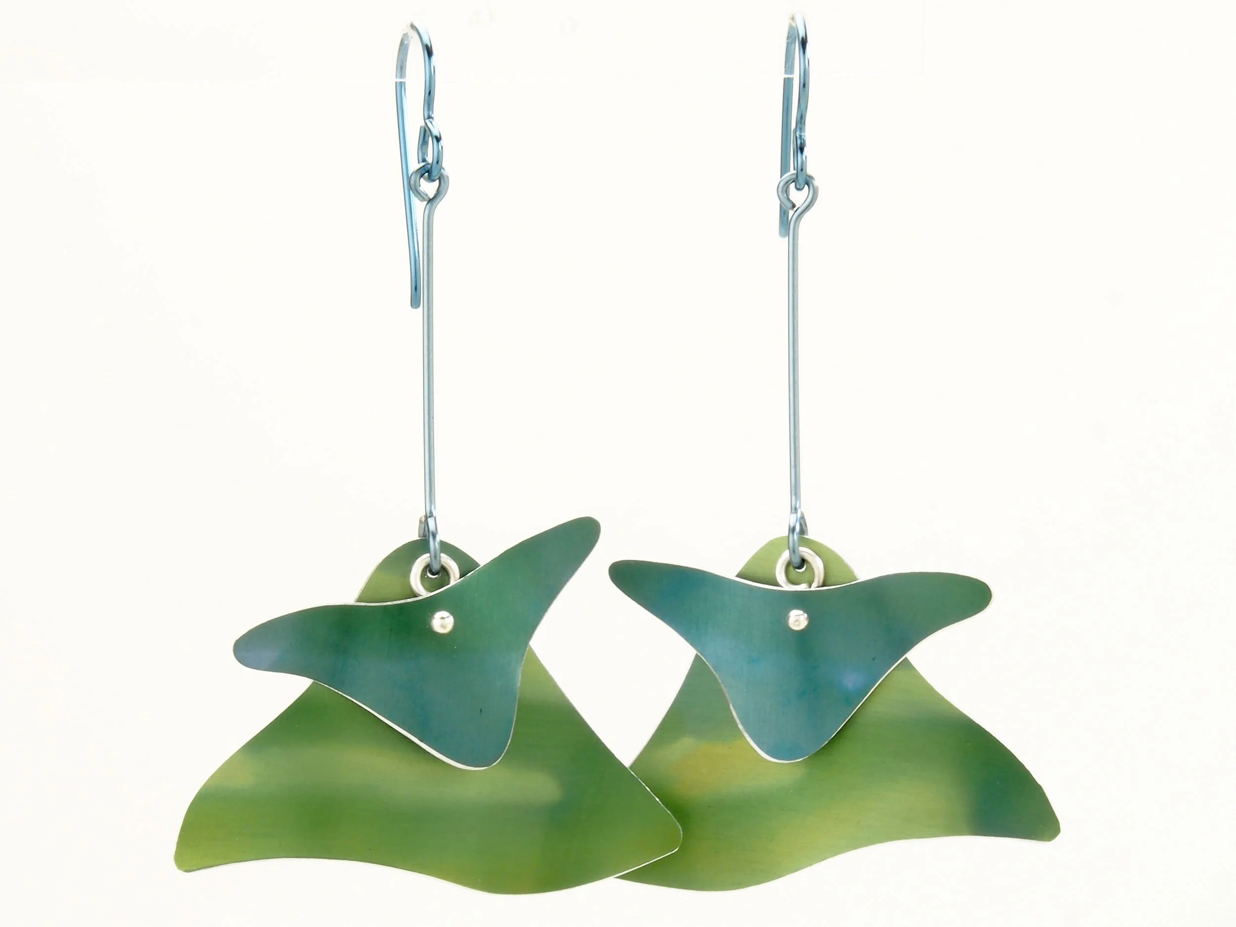 Rippling River Pendulum Earrings