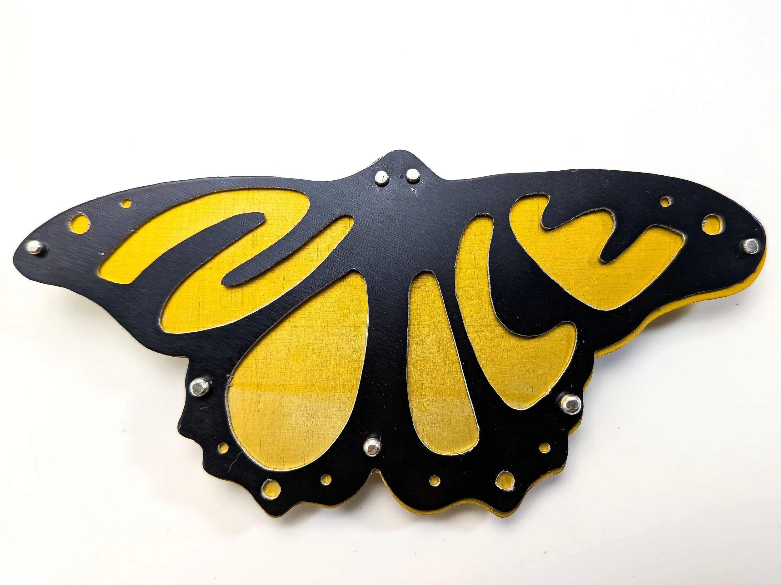 NO ICE Monarch Butterfly Brooch