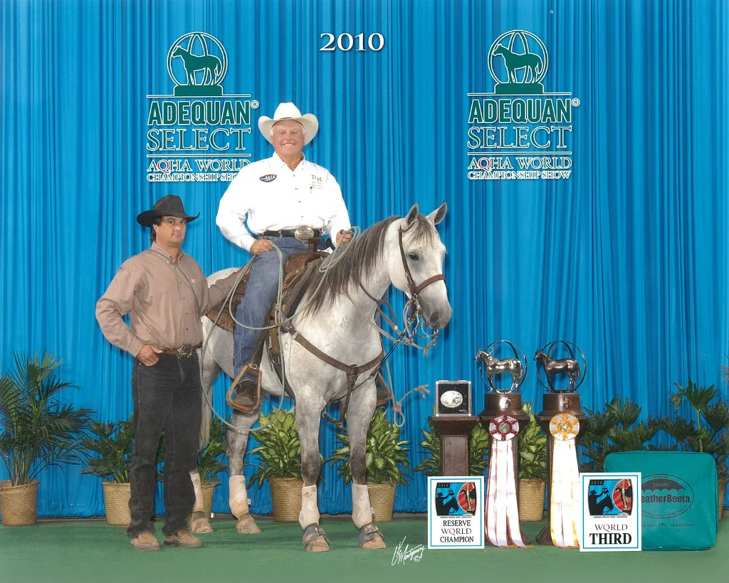Big Classy Jet being ridden by Sid Miller of Stephenville, TX