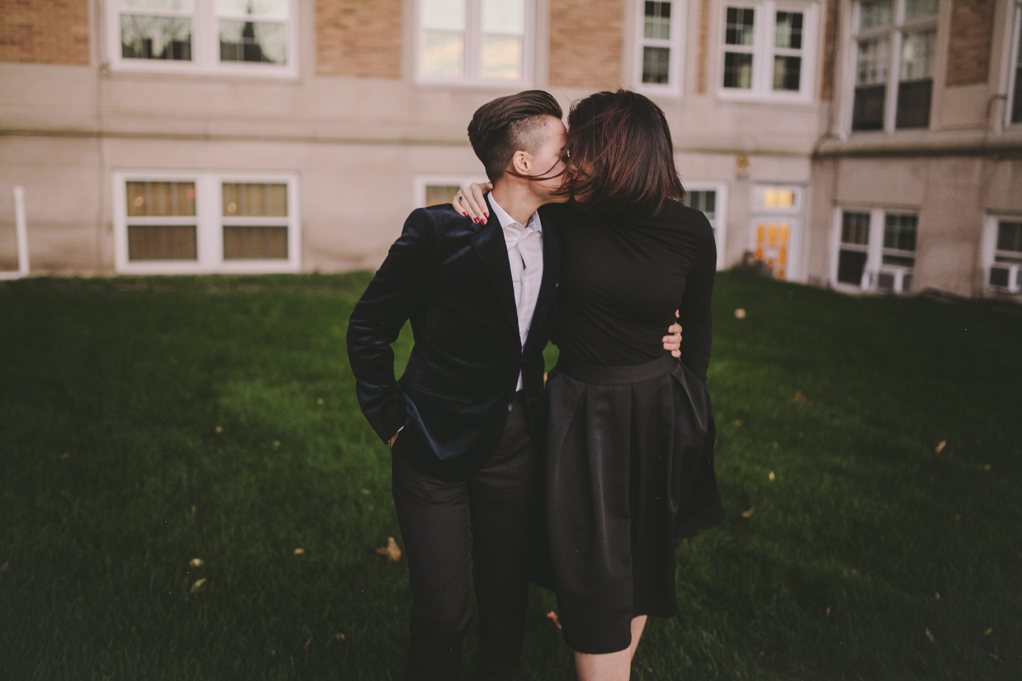 Brandon werth minnesota wedding photographer lesbian engagement session same sex