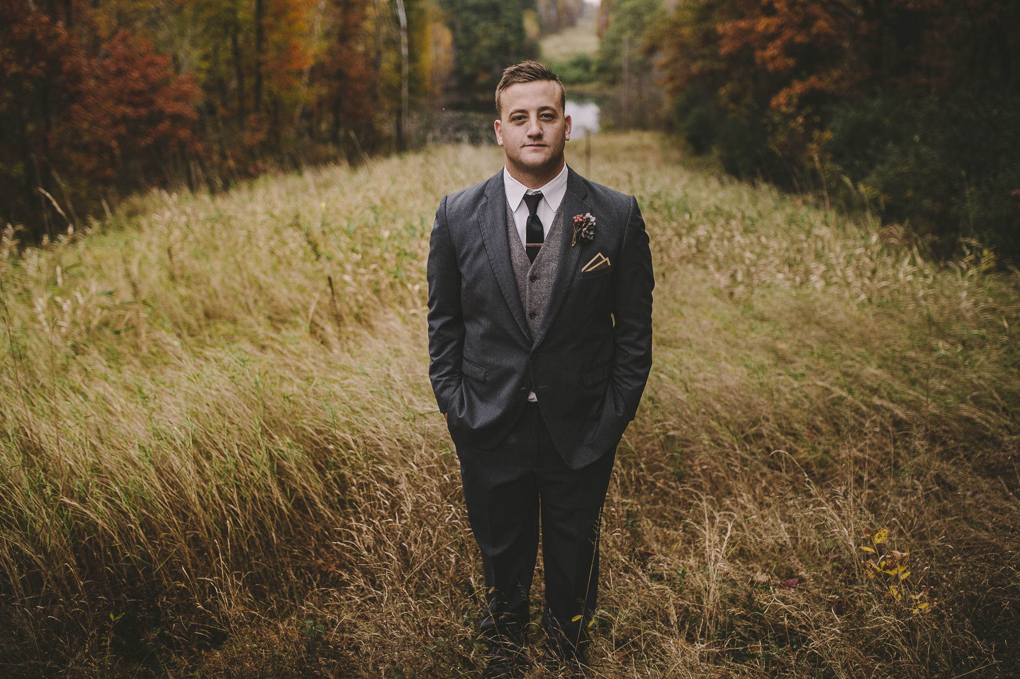 Brandon werth minnesota wedding photographer camp butwin groom