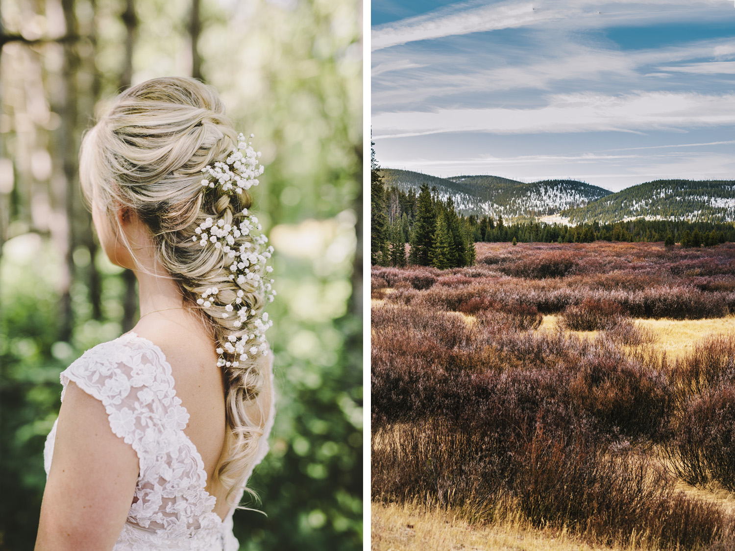 yellowstone national park wedding photographer bride