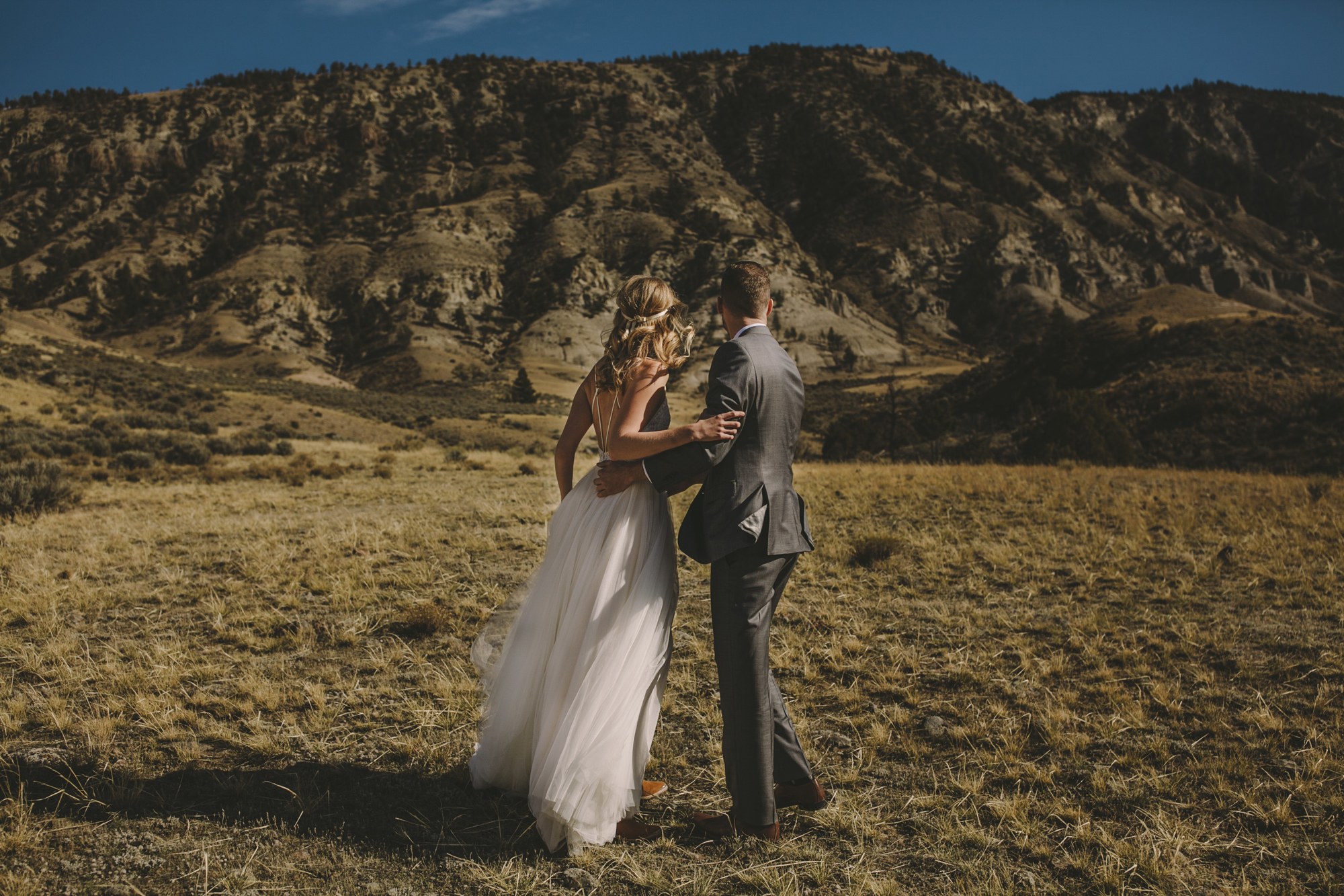 yellowstone national park wedding photographer brandon werth chico hot springs montana