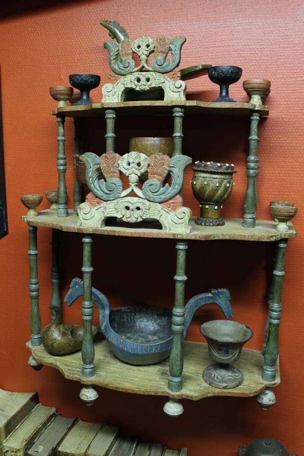 beautiful shelves with beautiful stuff