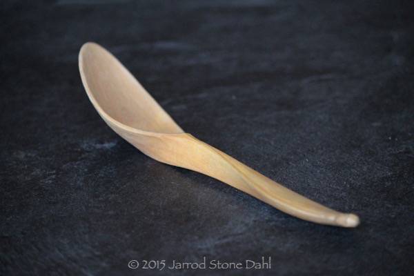 Derek's sweet spoon with lot's of subtle curves