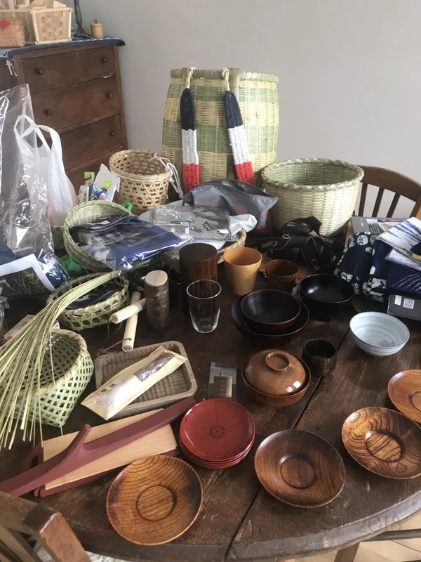The awesome goods we brought back.