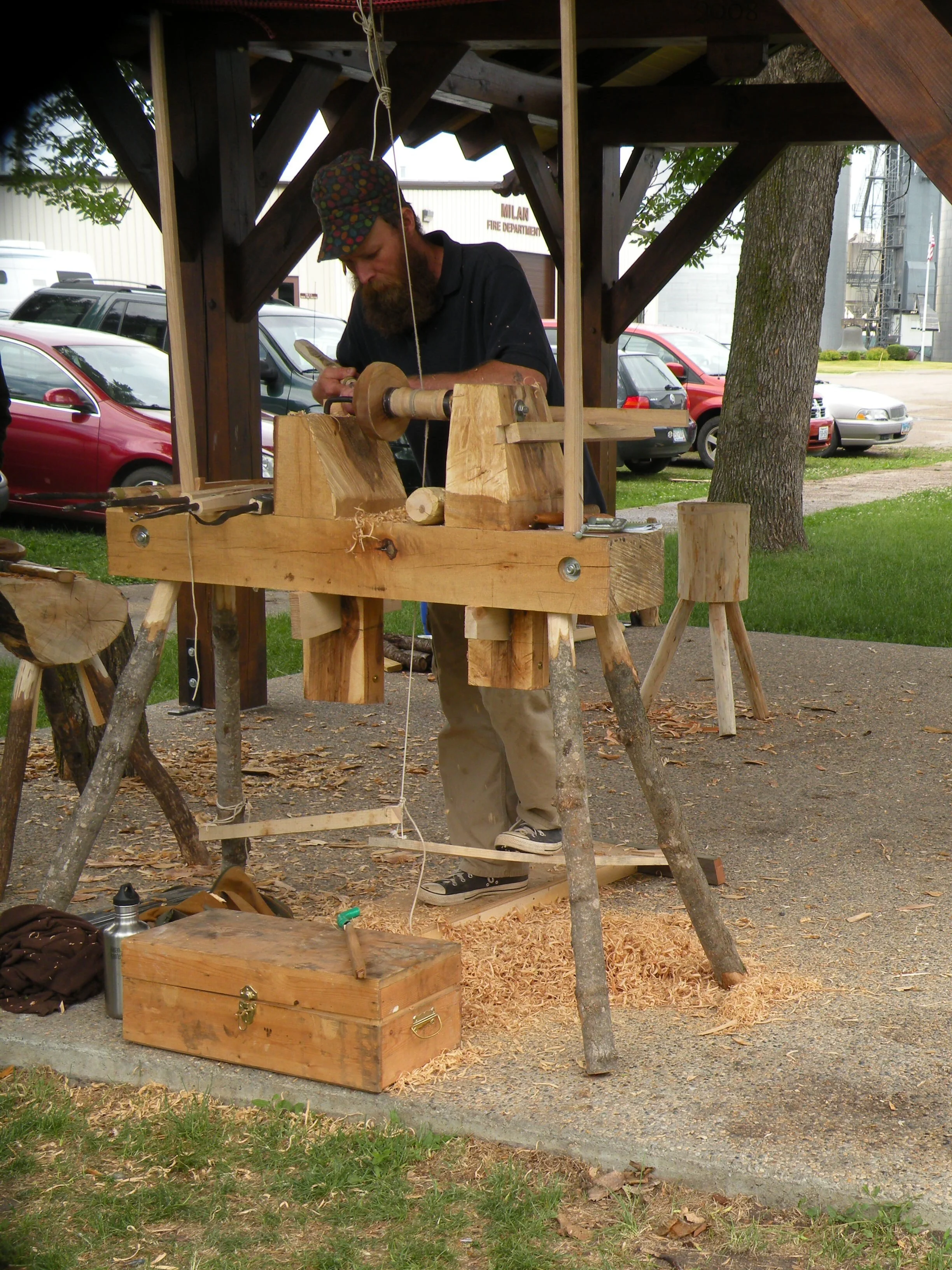 Where's your Pole Lathe, Jarrod?