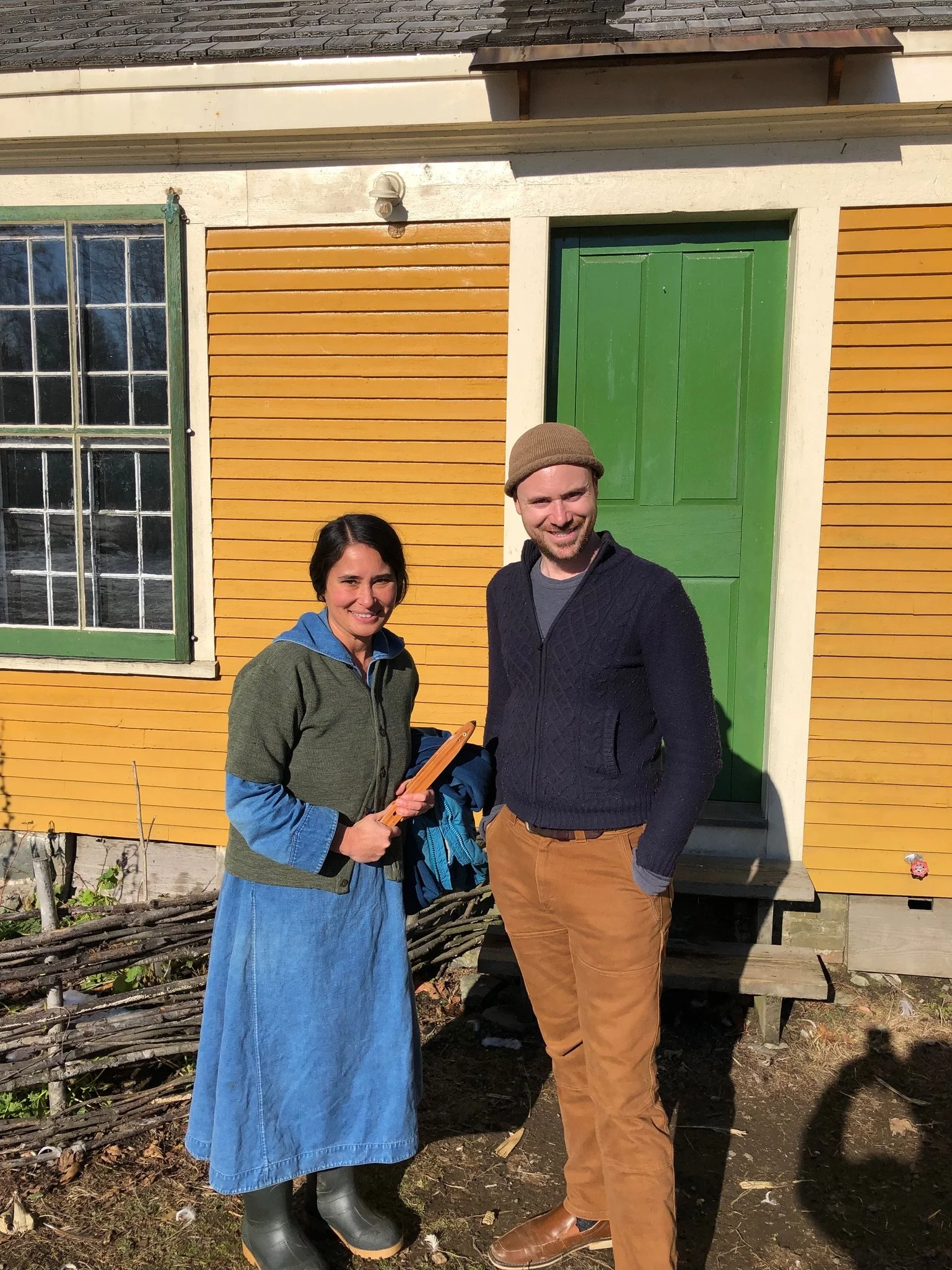 Groupie Makes Scottish Wedding Blanket--My trip to Vermont's Marshfield School of Weaving