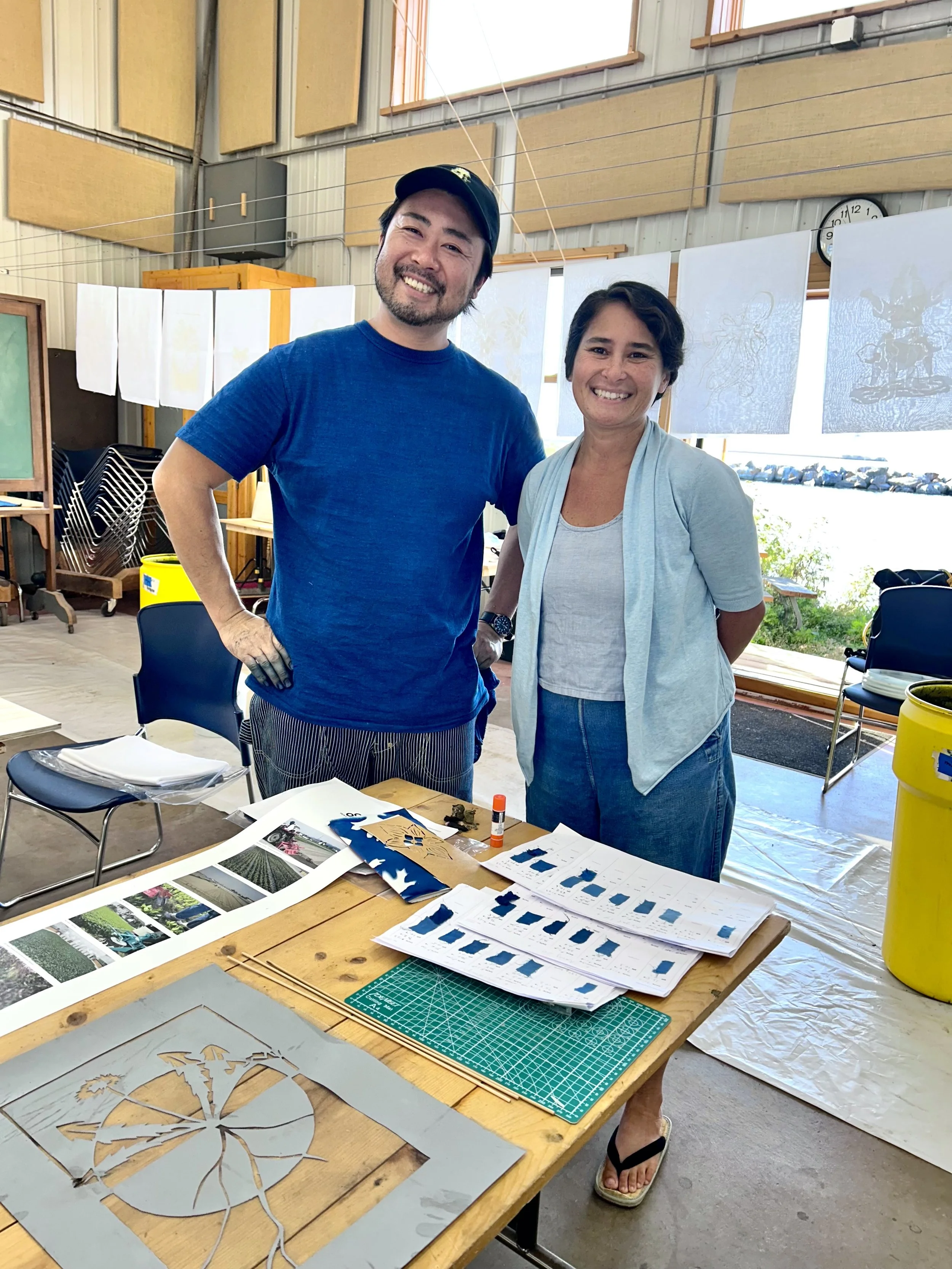 Repost: Making Japanese Sukumo Indigo Vats for North House, Unplugged 2025