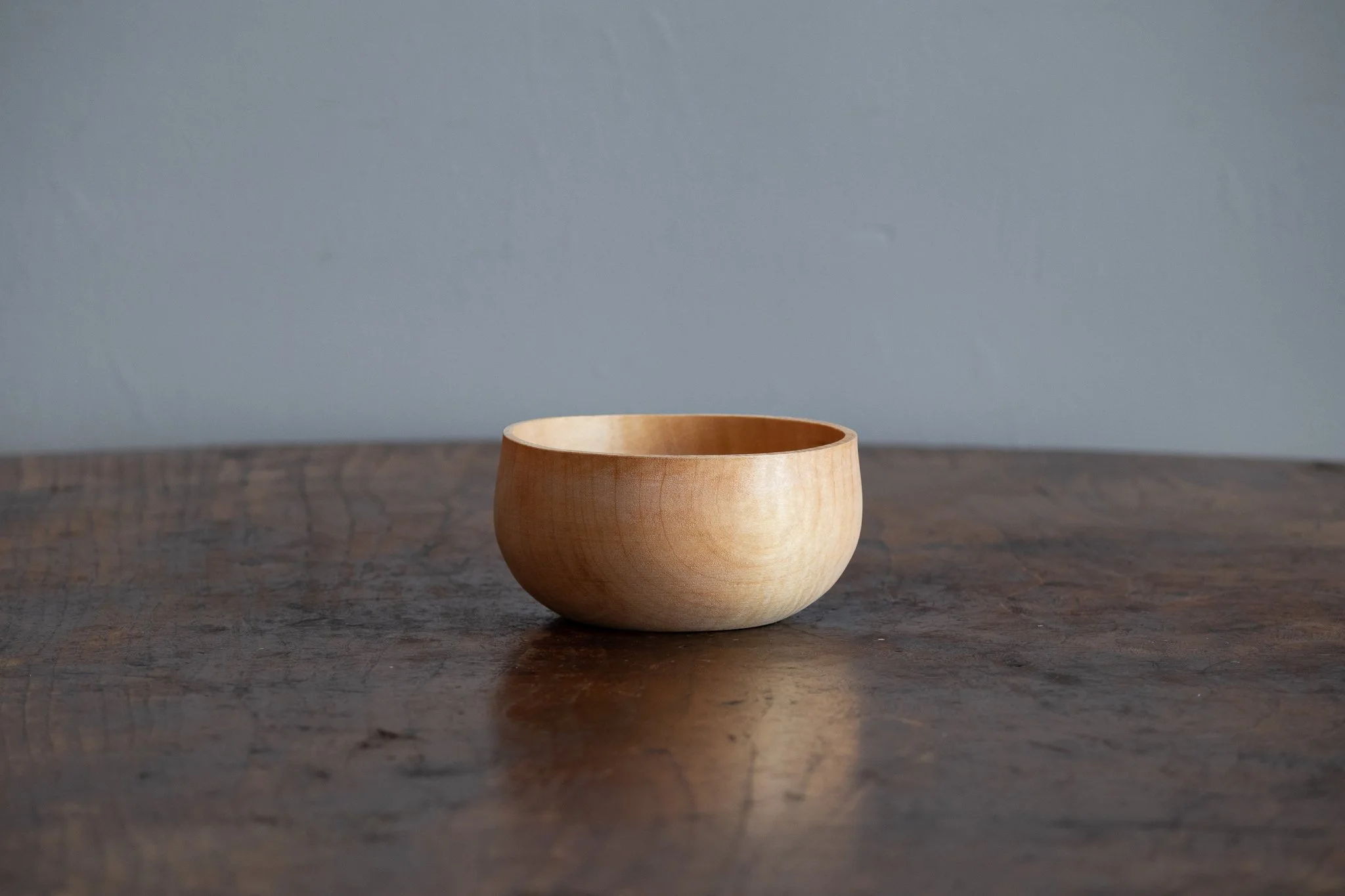 Natural Wood Bowl E-4in x 2.25in, figured