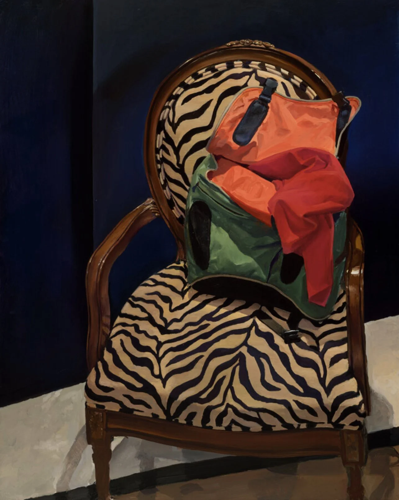 Patterned Chair (open haversack)