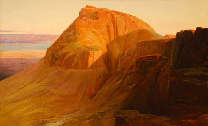 Masada 1858, Edward Lear